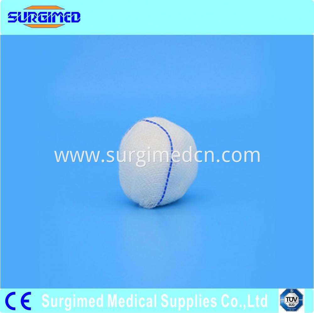 Soft Disposable White Medical 100 Cotton Gauze Balls